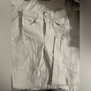 White Zara jeans, size 4